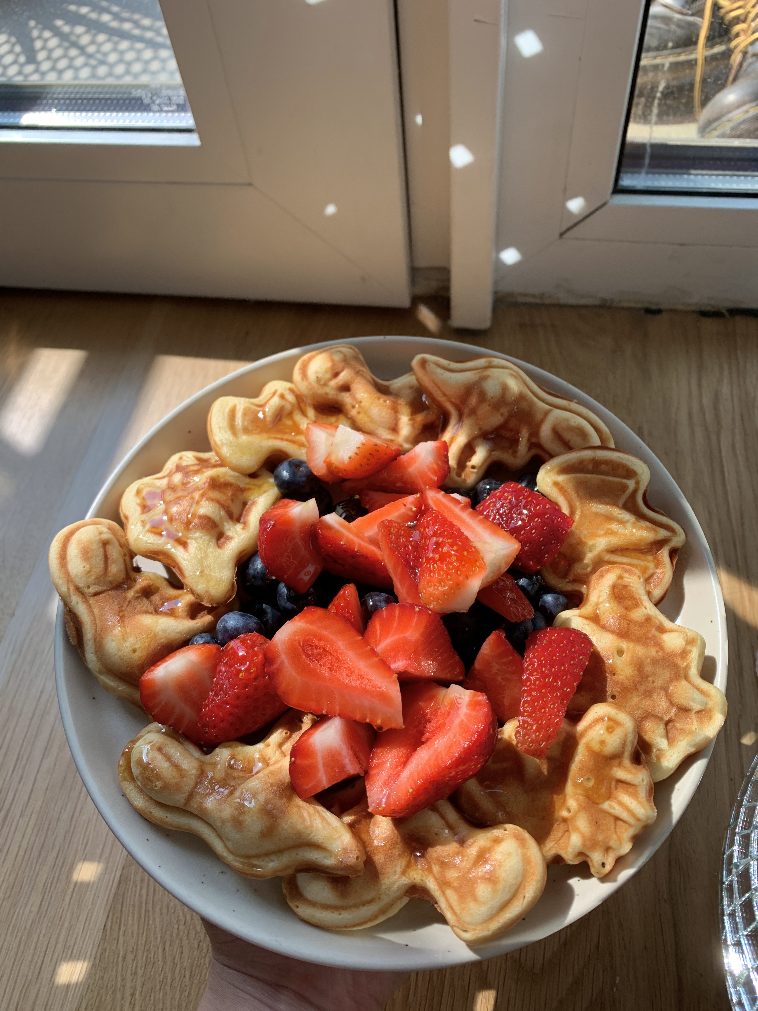 dino waffles